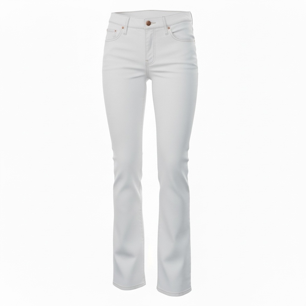 Tory Burch white bootcut jeans, size 27